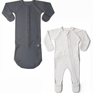 Goumi Baby Footed Pajamas and Night Gown Style Pajamas
